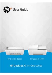 Hewlett Packard DeskJet 4200 Series manual. Camera Instructions.